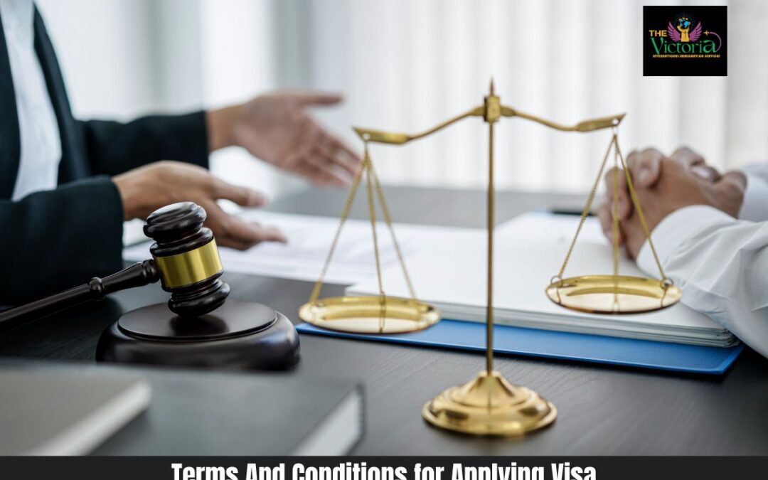 Terms And Conditions for Applying Visa